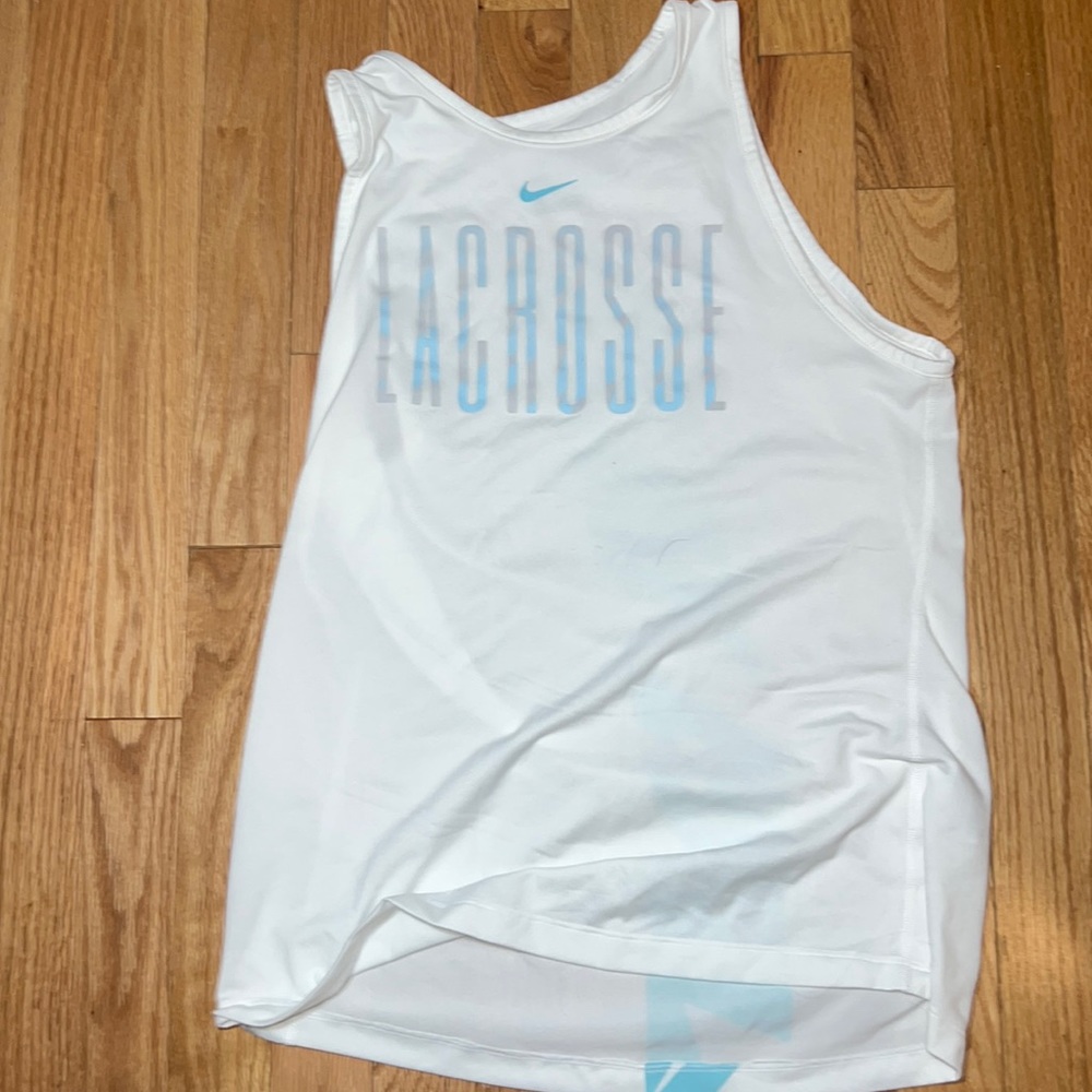 (1) NIKE Dry Fit lacrosse workout tank top - Size small women’s